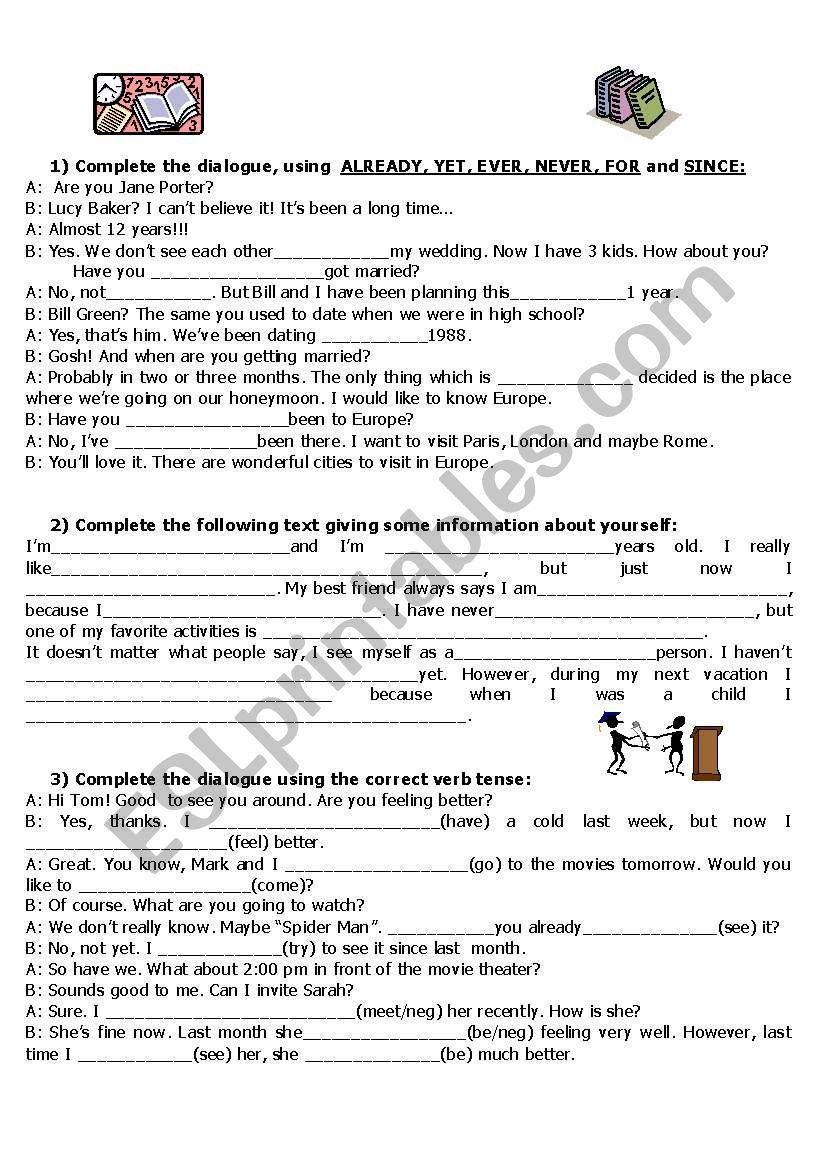 Present Perfect x Present Perfect Continuous