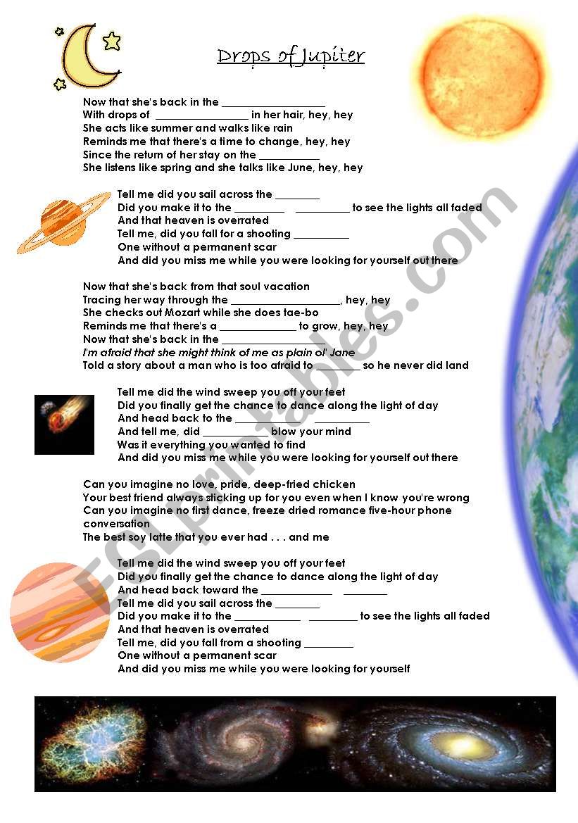Drops of Jupiter - Song by Train