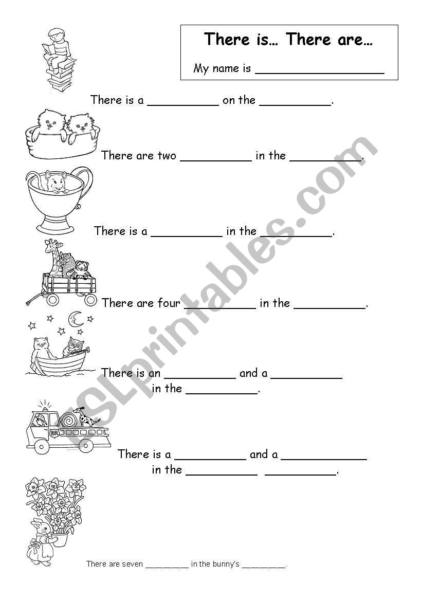 There is... There are... worksheet