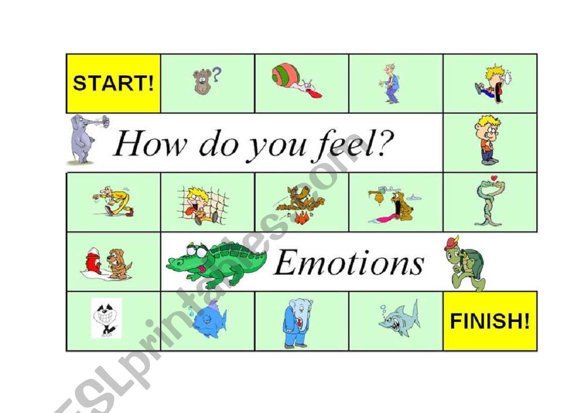 How did you feel? Board Game