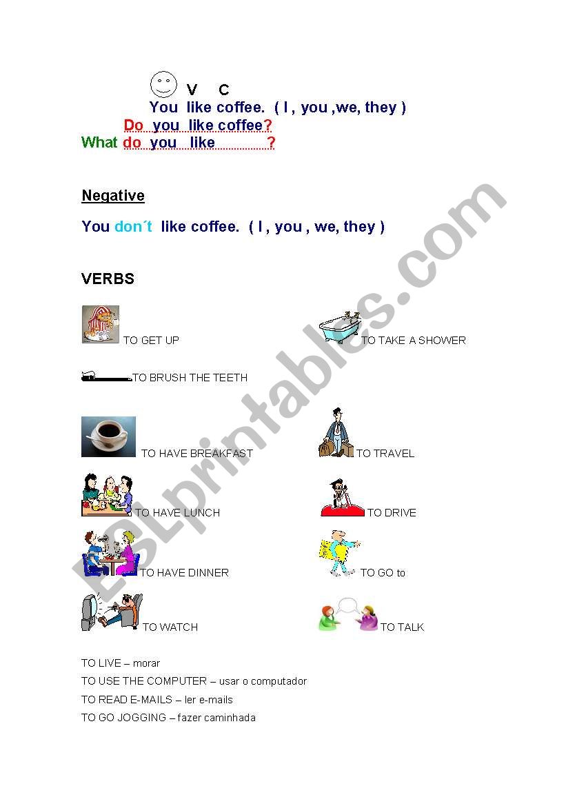 simple present worksheet