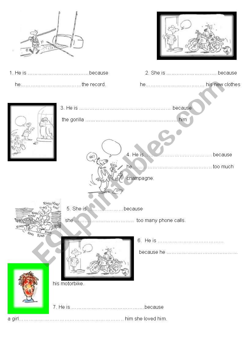 Present perfect worksheet