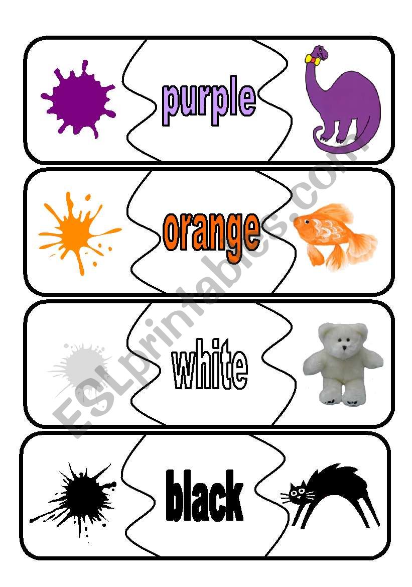 colours worksheet