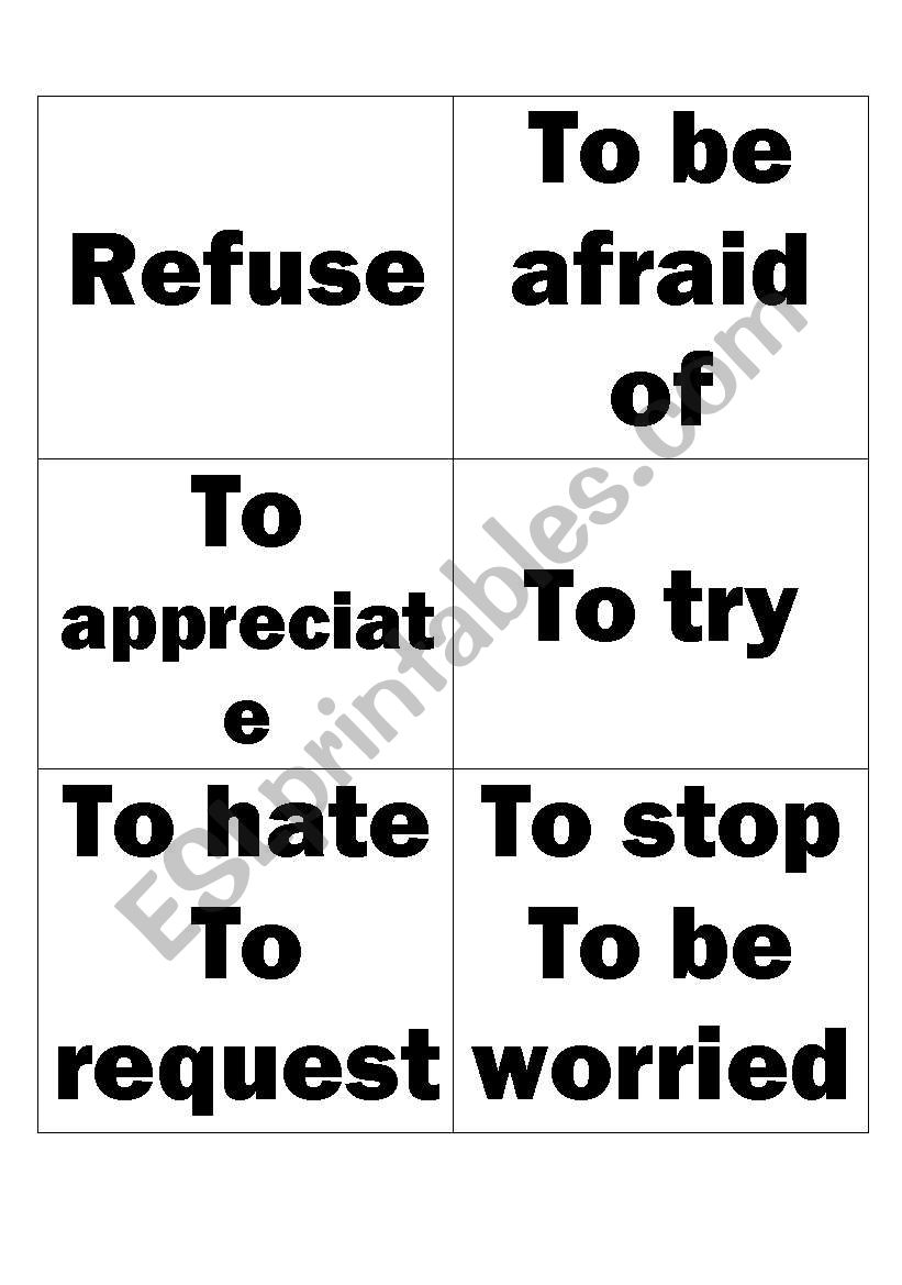 Gerund and Infinitive practice