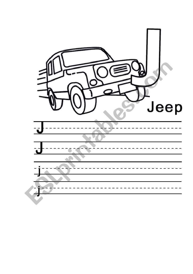 english alphabet worksheet