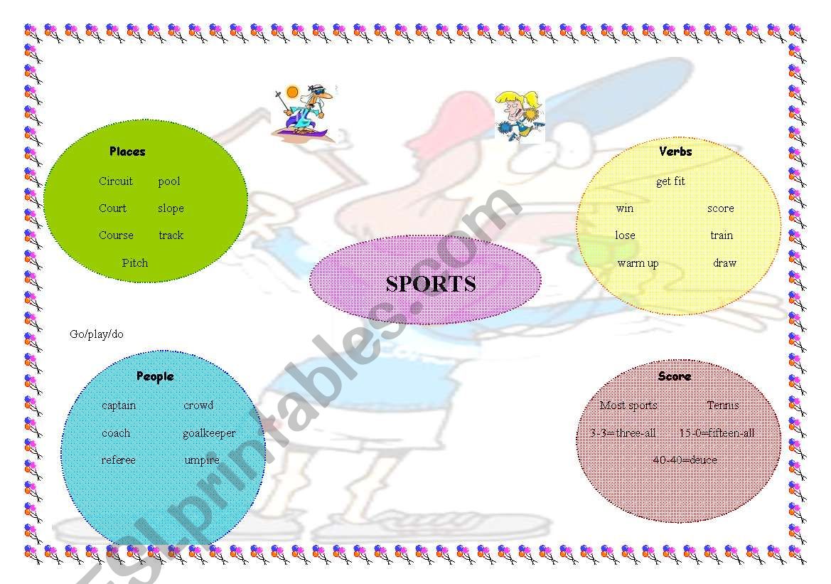 I  love sports!! worksheet