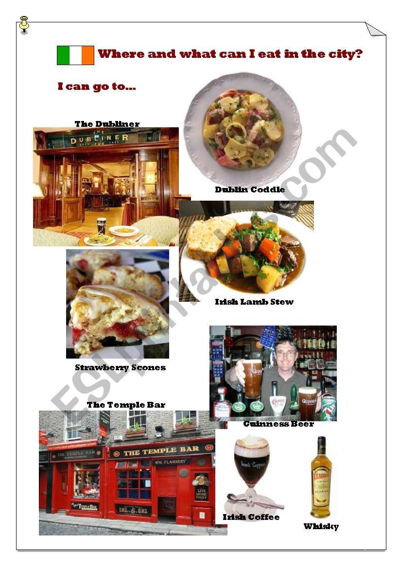 Where and what can I eat in Dublin?(3)