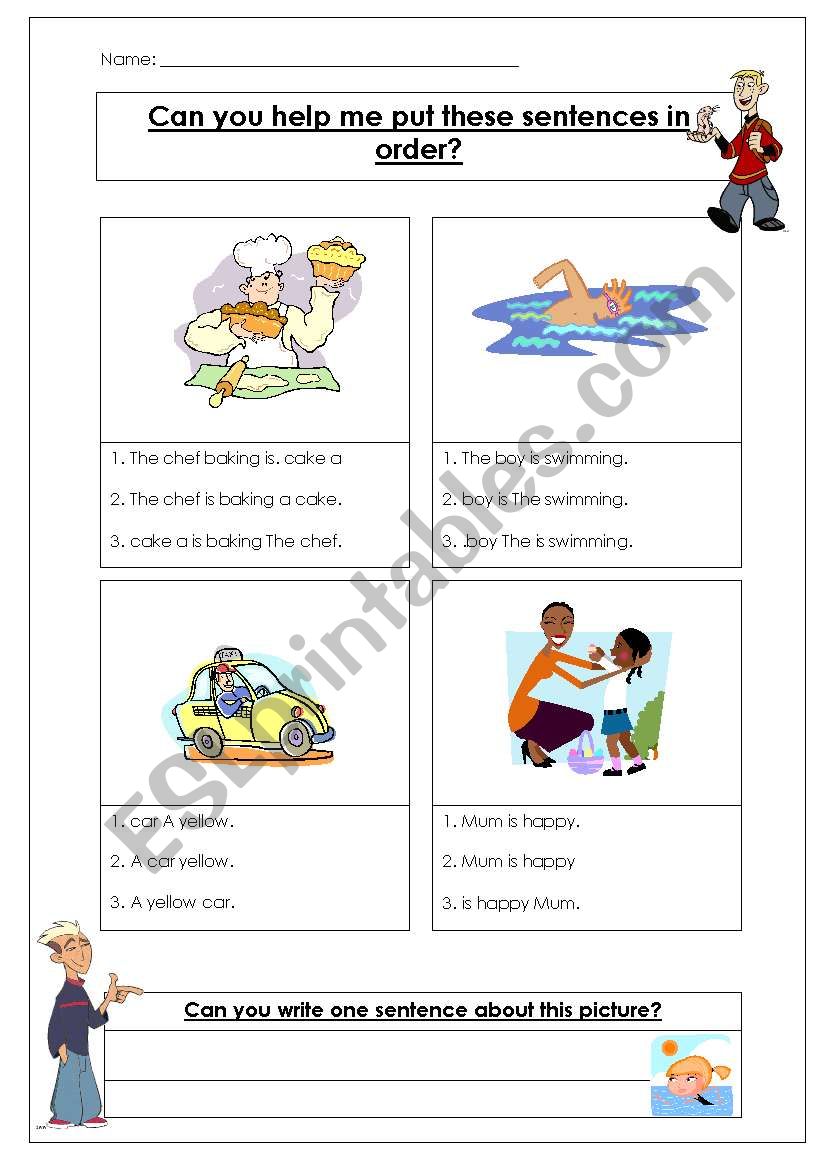 sentence-structure-esl-worksheet-by-riann