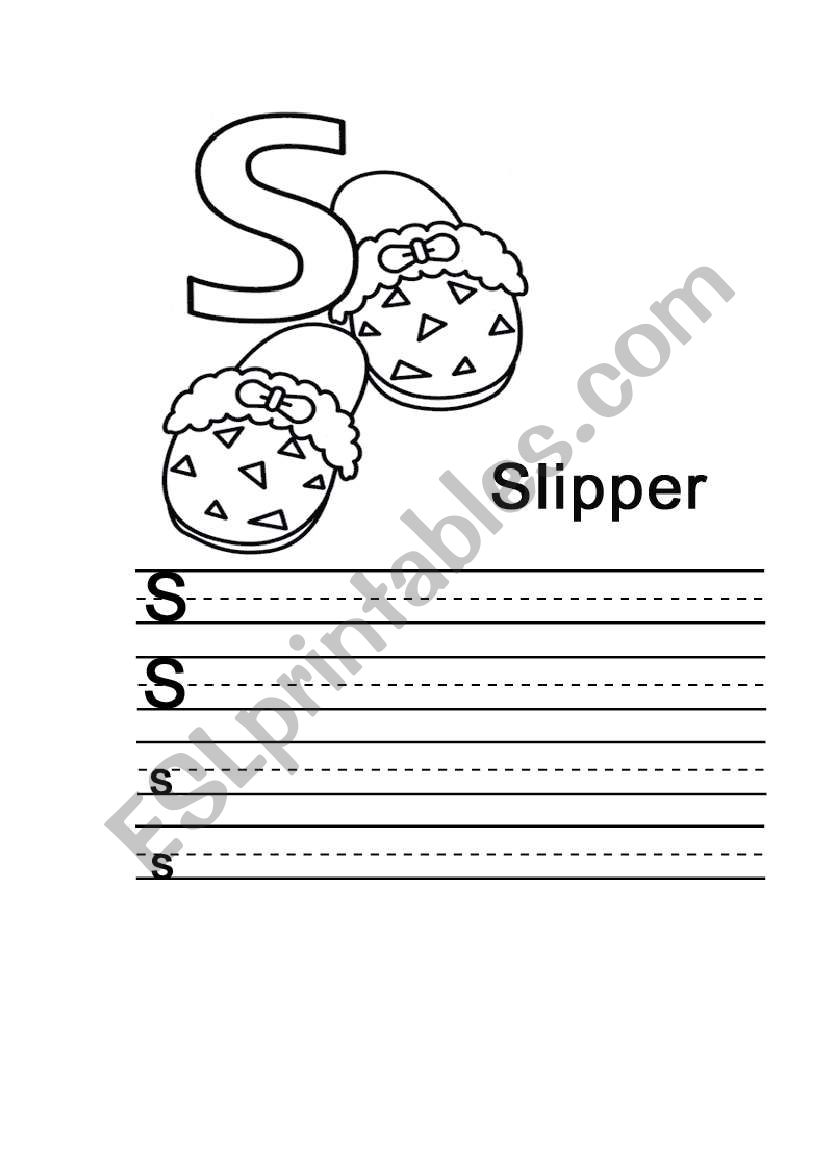 english alphabet worksheet