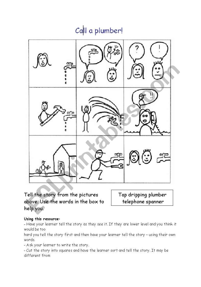 Plumber worksheet