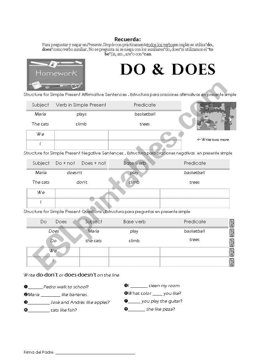 do-does worksheet