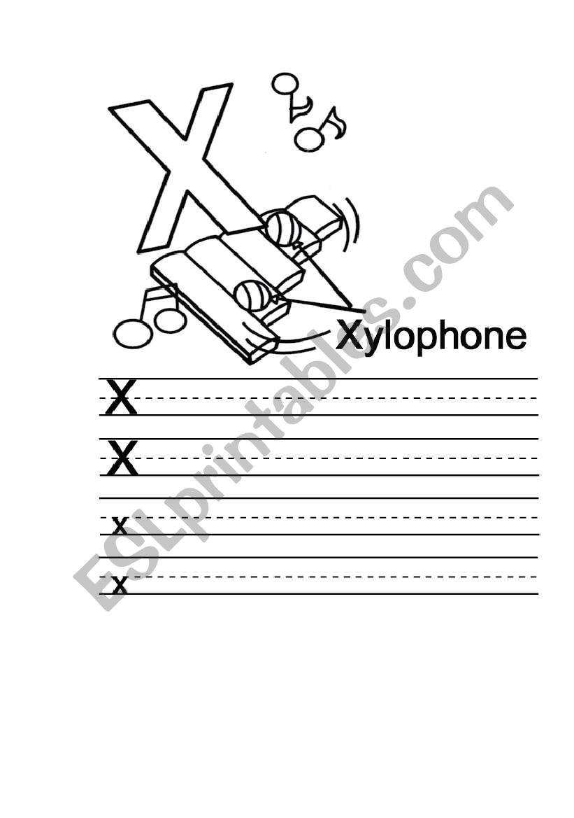 english alphabet worksheet