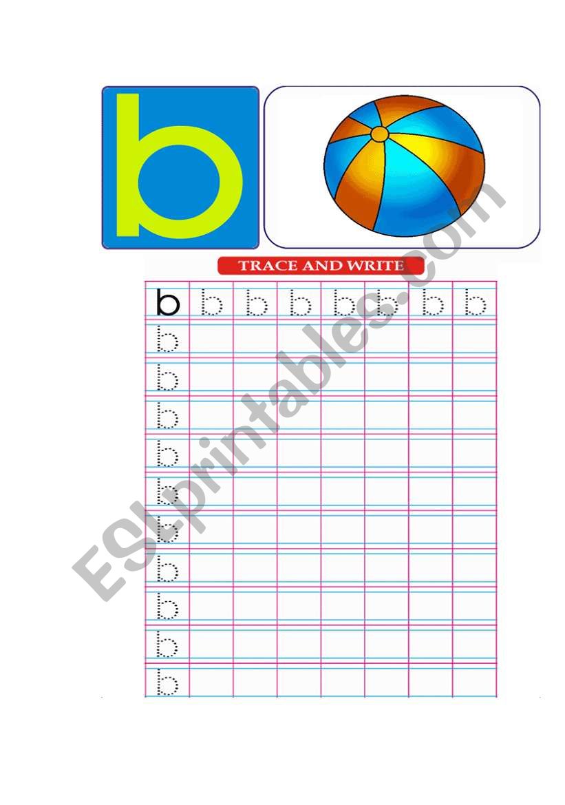 english alphabet worksheet