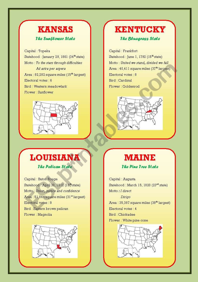 The United States Identity Cards (Part 3)