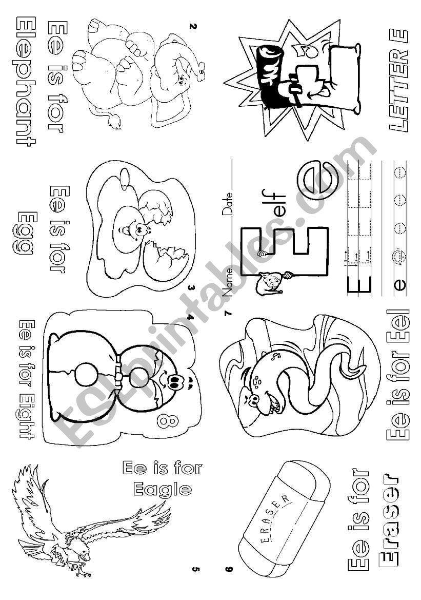 Making a minibook(5/26) worksheet