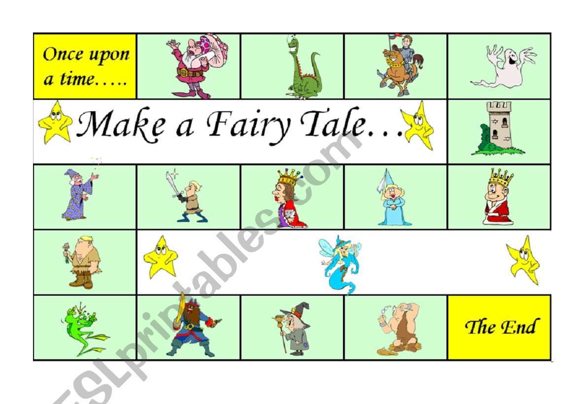 Make a Fairy Tale Board Game...A Fun Way to practise Story telling