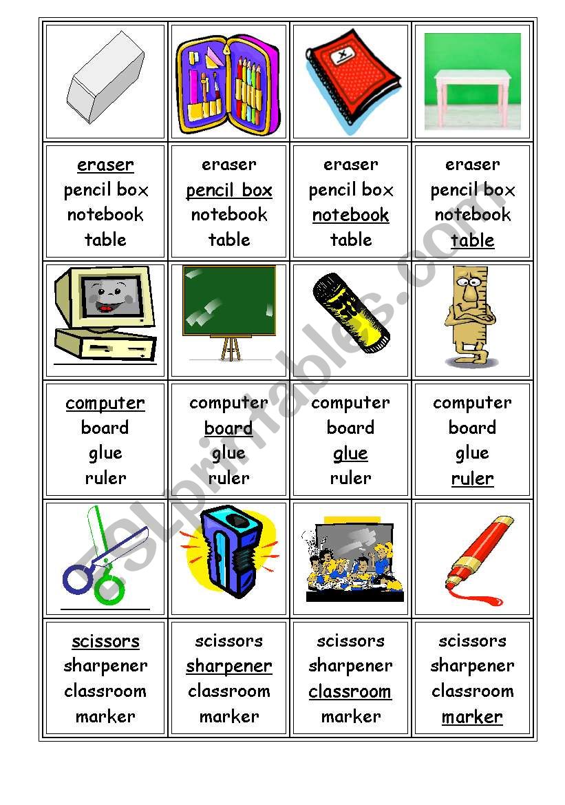 classroom family game 2 worksheet