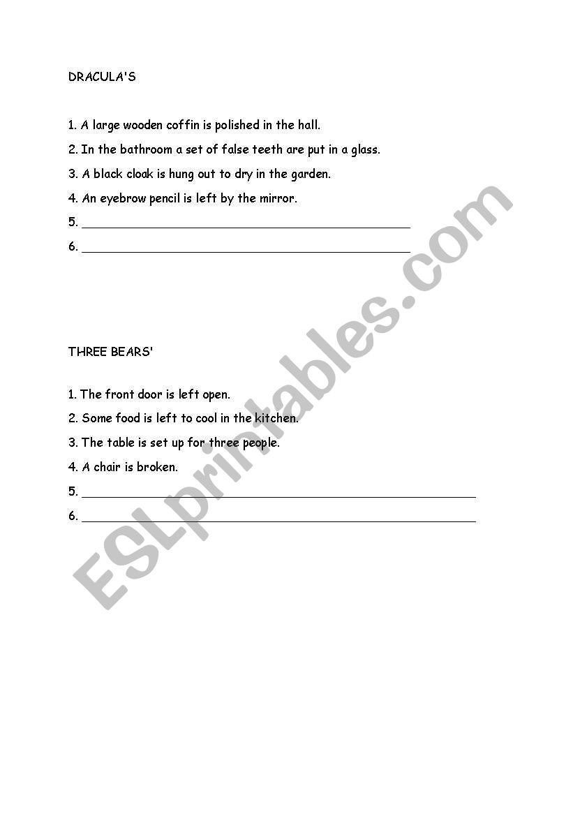 whose house? worksheet