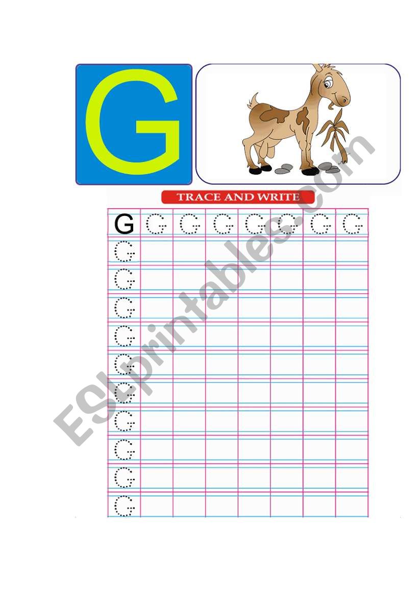 english alphabet worksheet