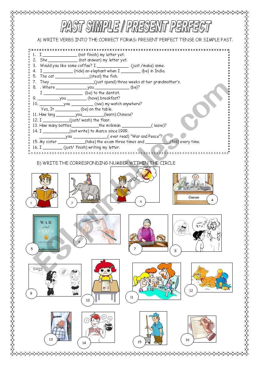 PRESENT PERFECT VS SIMPLE PAST