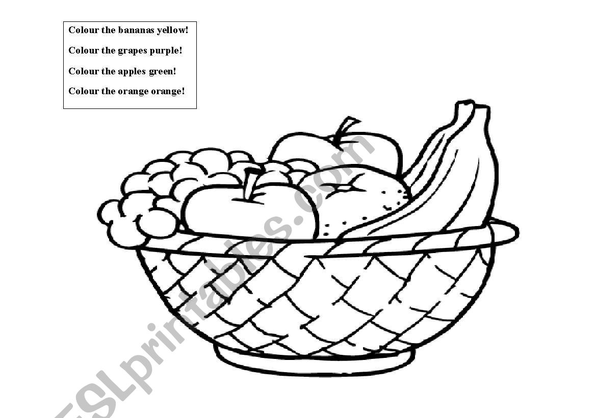 fruit basket worksheet