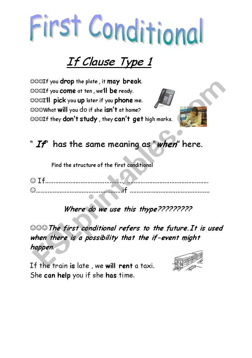 Conditionals worksheet