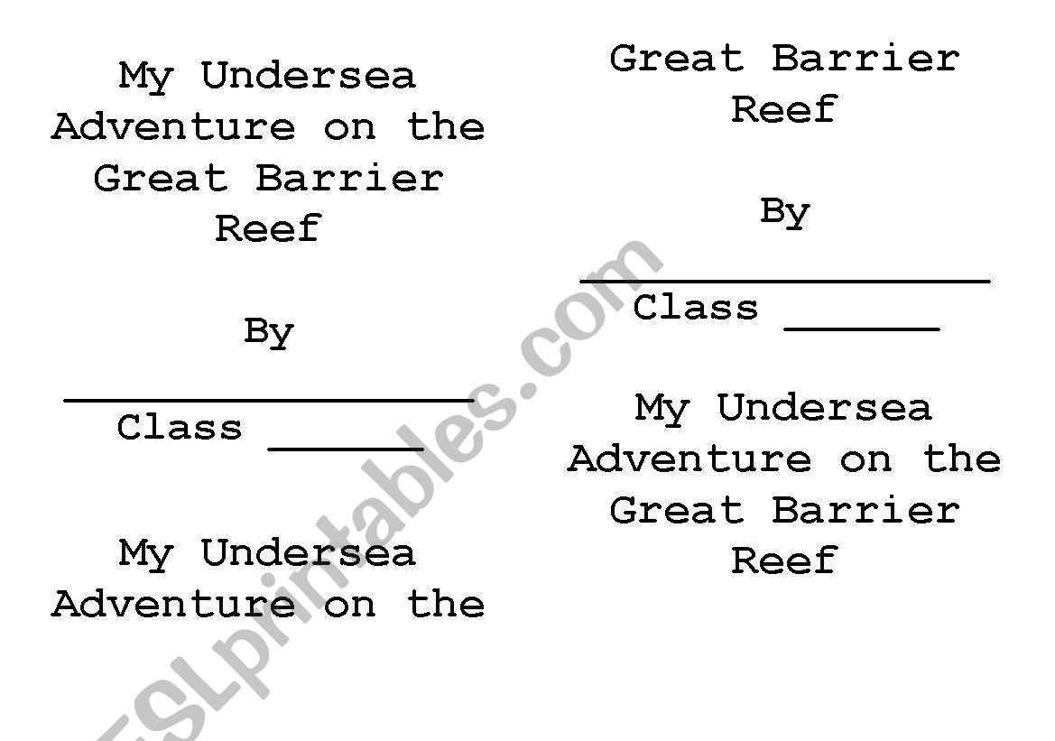 My Undersea Adventure on the Great Barrier Reef