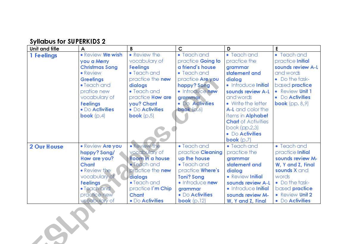 sk 2 worksheet