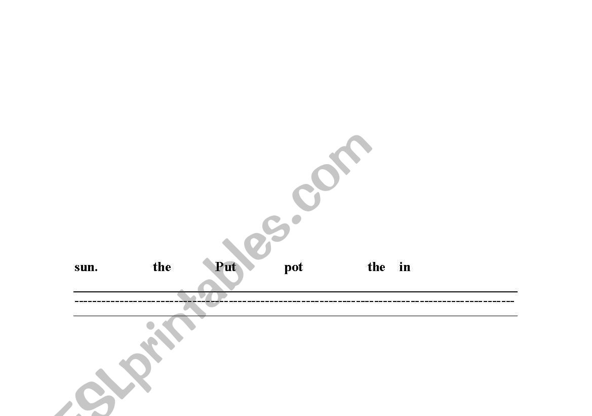 Planting seeds worksheet