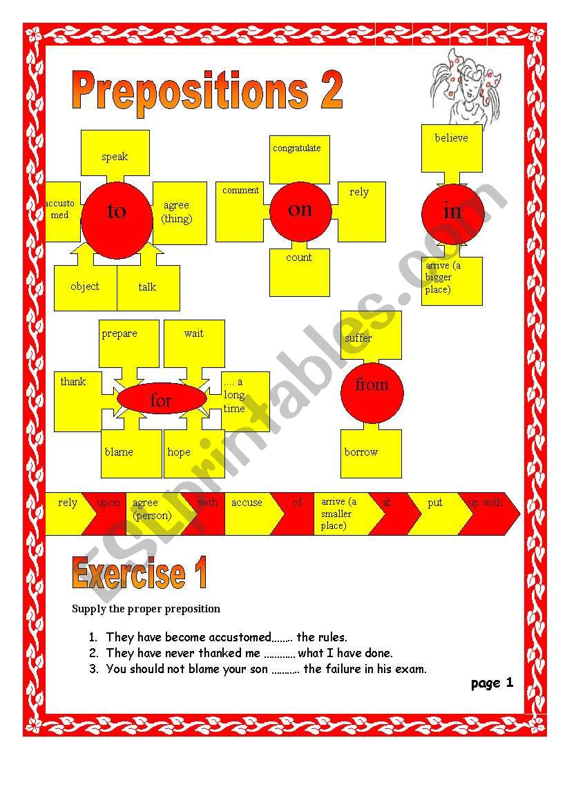 18 pages of prepositions 476 sentences to practice PREPOSITIONS