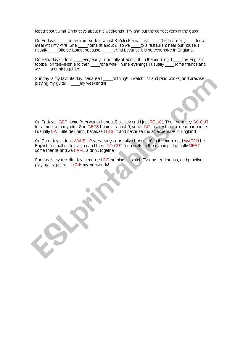 simple present  floor game worksheet