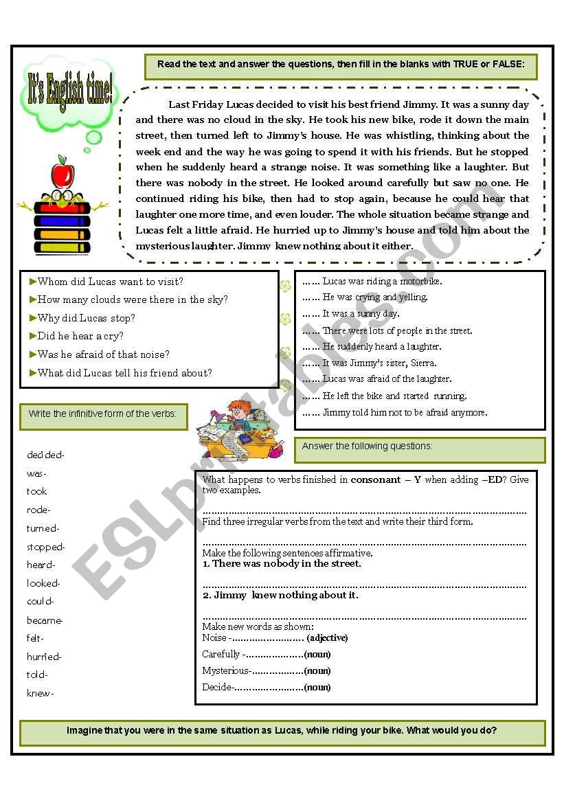 ITS ENGLISH TIME! worksheet