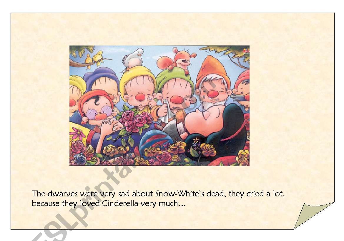 Snowwhite the Reading Part 4 worksheet