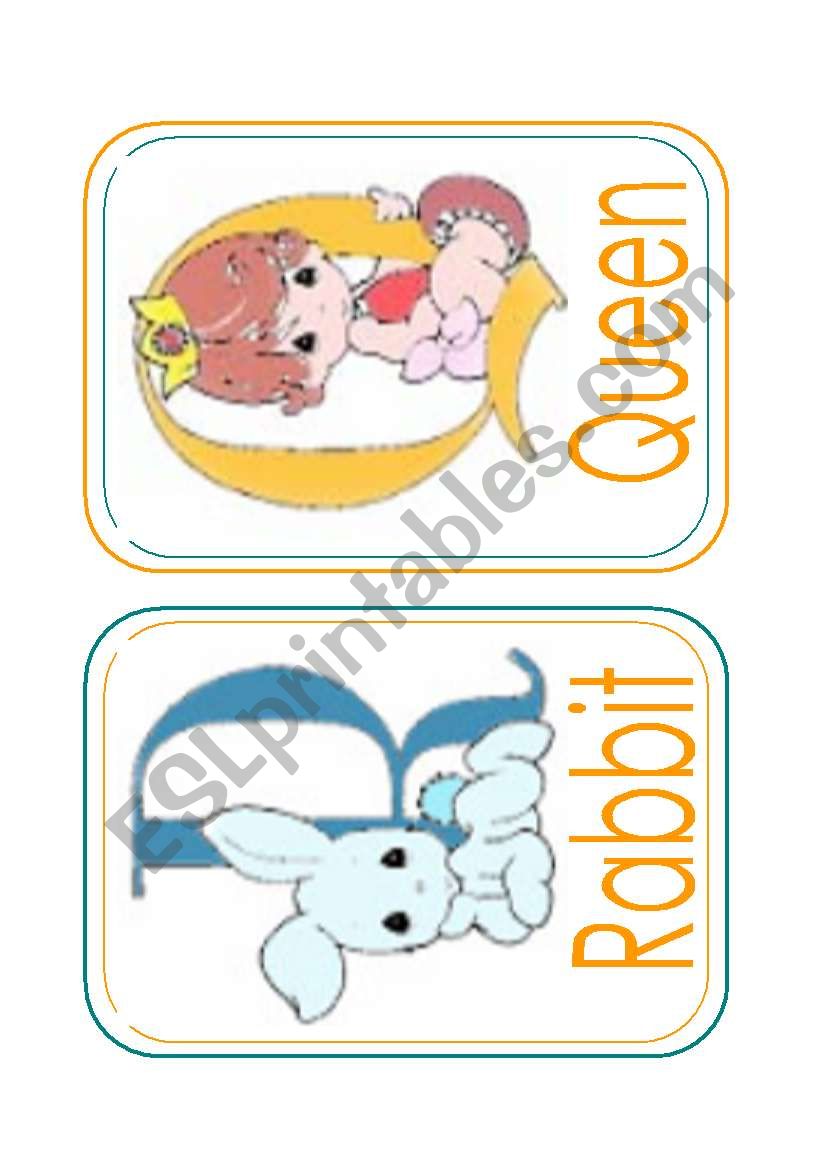 Precious Moments Alphabet Game Cards (part 2 of 2)