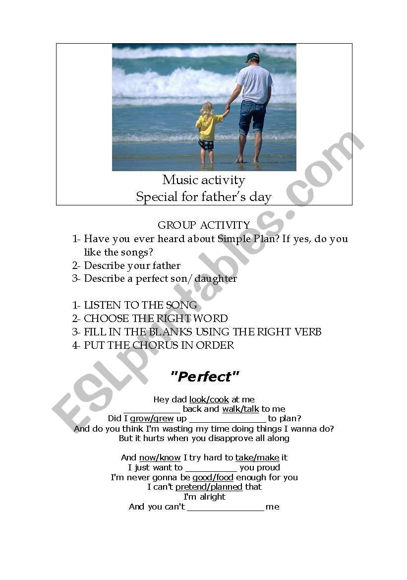 PERFECT BY SIMPLE PLAN worksheet