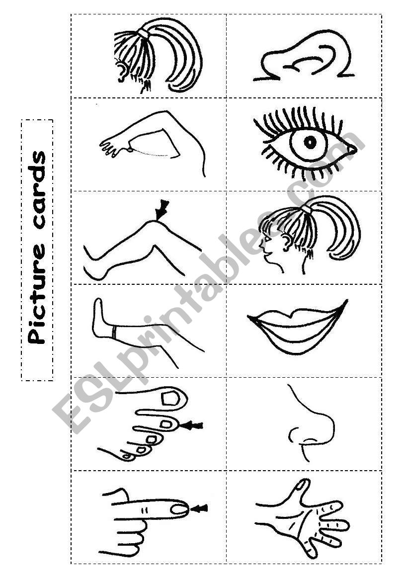 2 BODY GAMES  worksheet