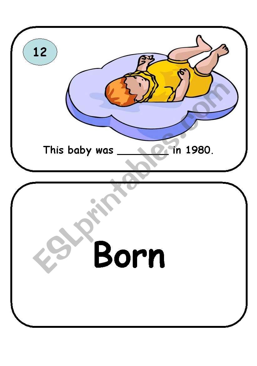 Famous person flash cards set 1-12