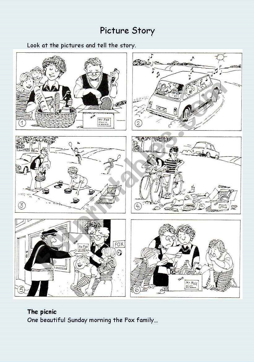 Picture Story worksheet