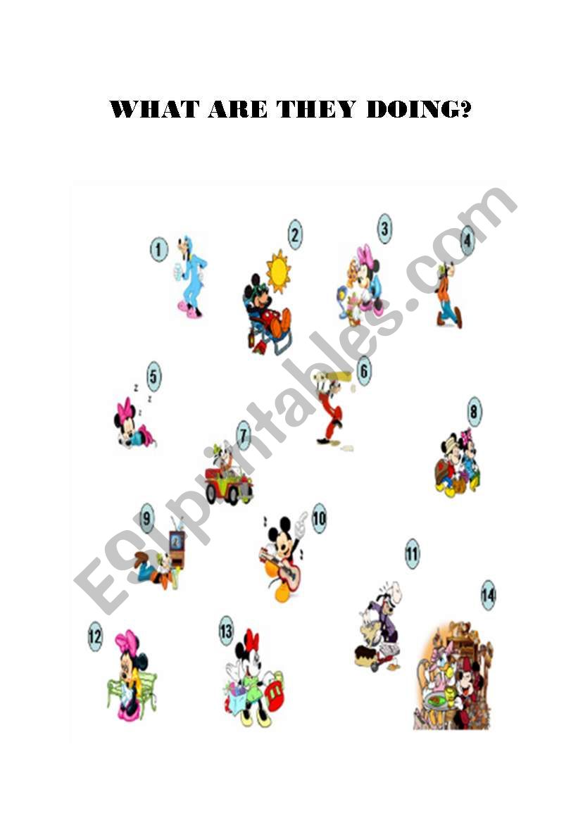what are they doing ?  (2 pages)
