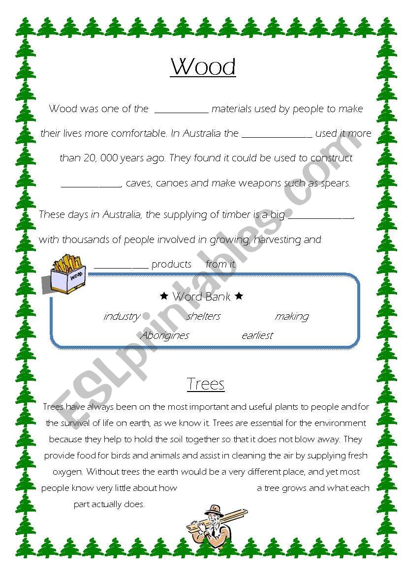 Wood worksheet