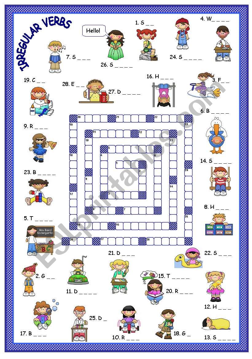 irregular-verbs-esl-worksheet-by-silvanija