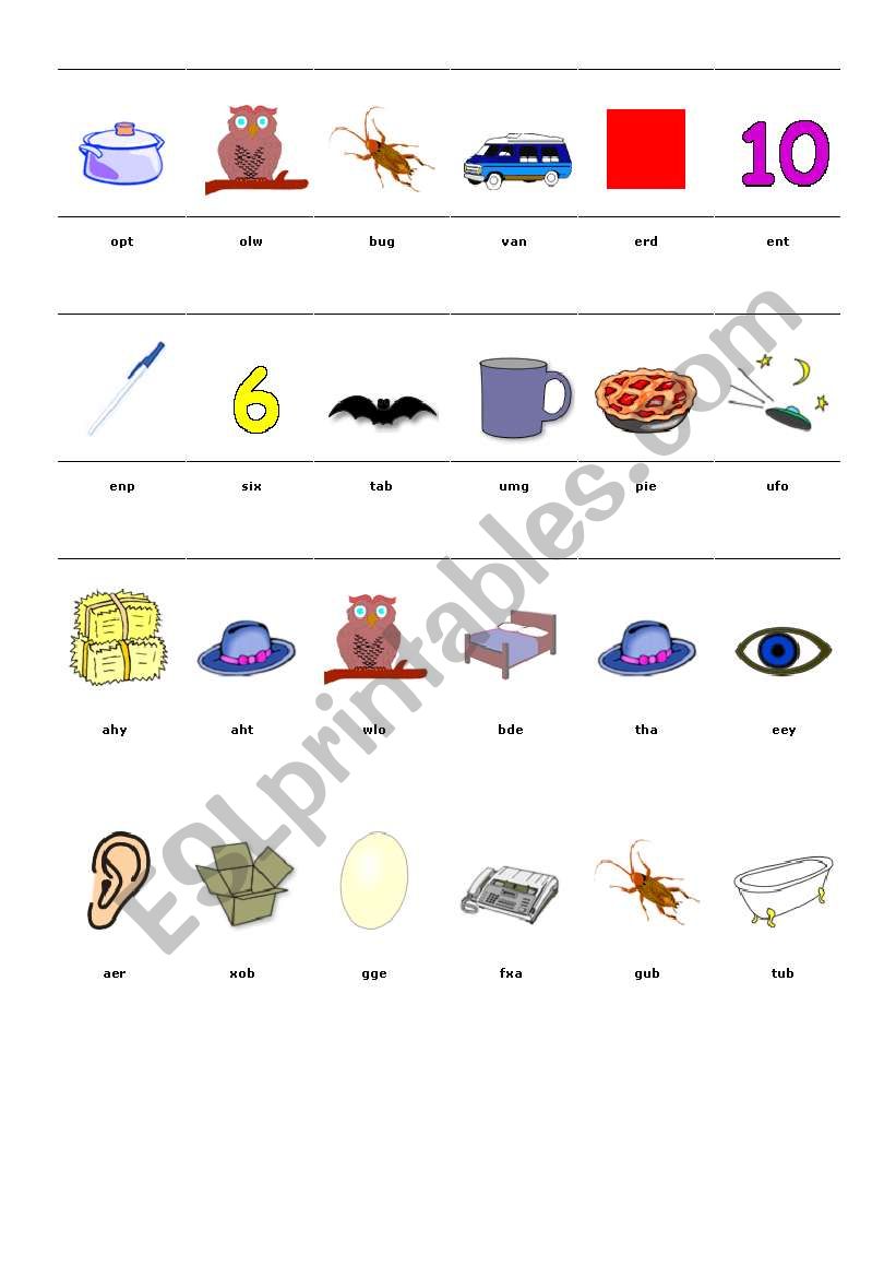Fill in the blanks worksheet