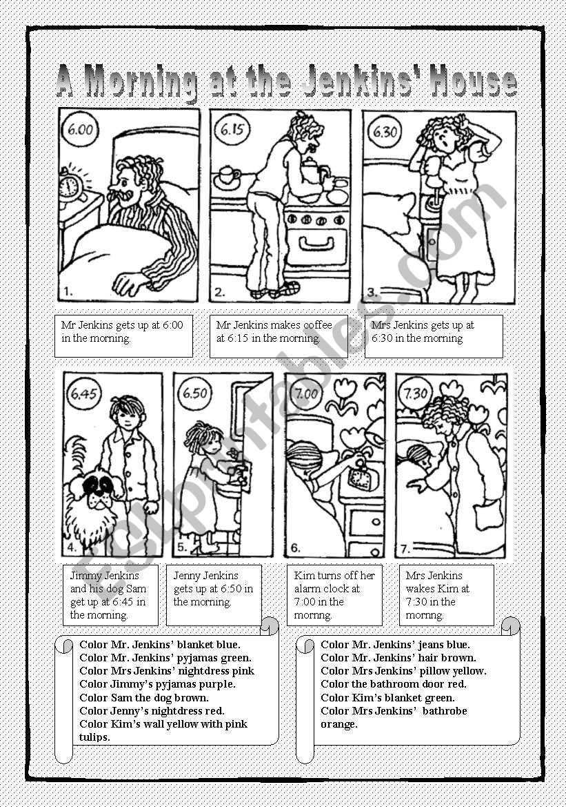 A Morning at the JenkinsÂ´ House