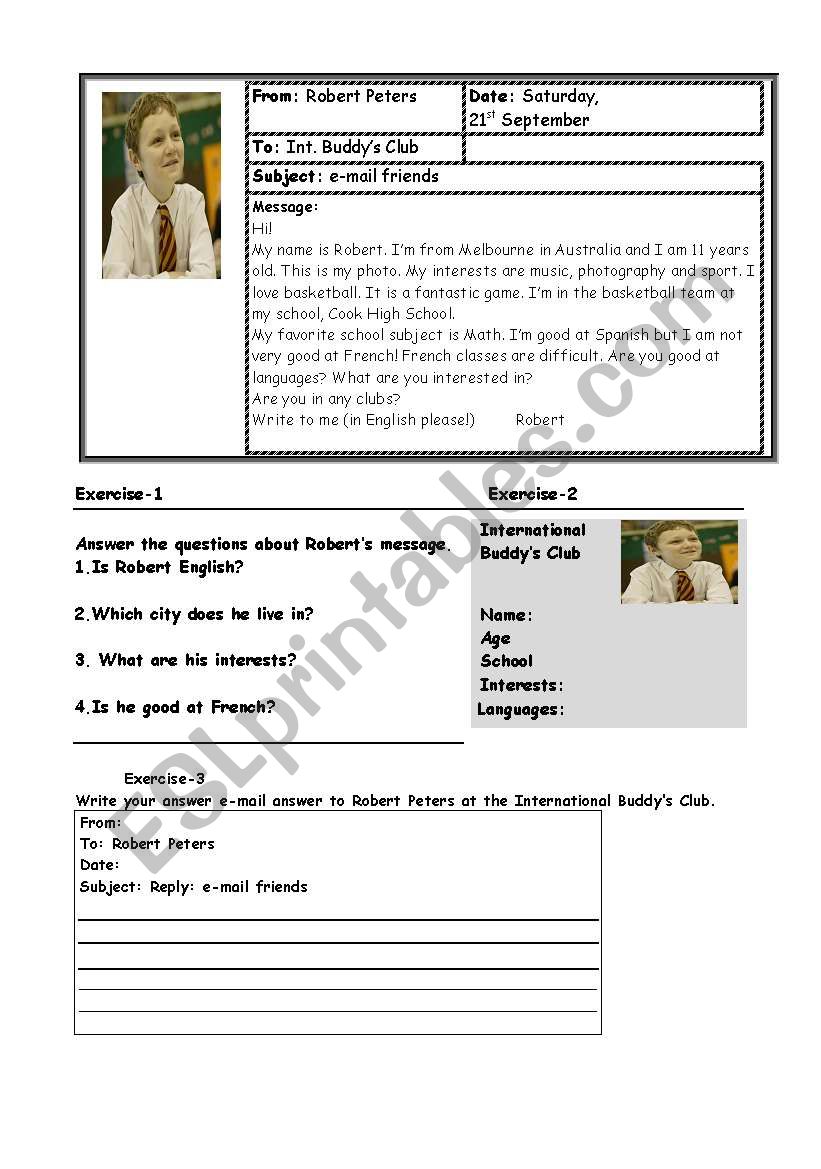 beginner level activities worksheet