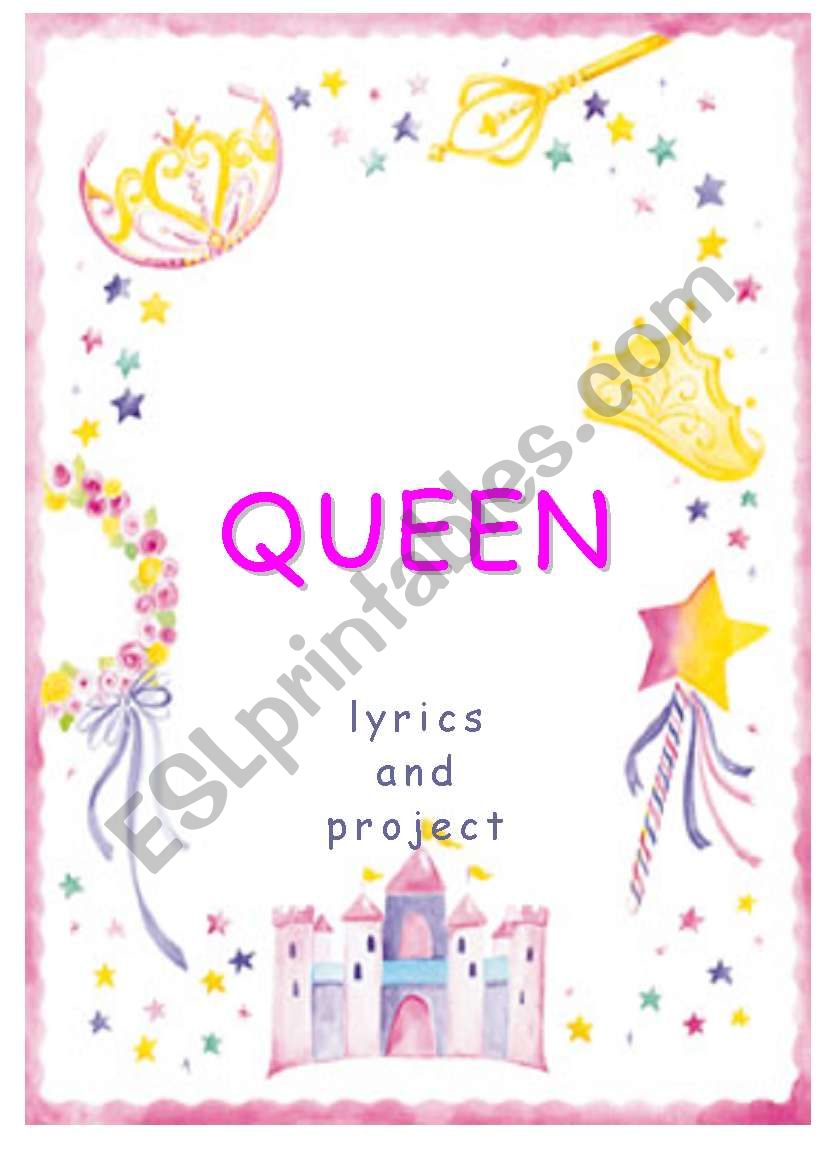 QUEEN - working with lyrics worksheet