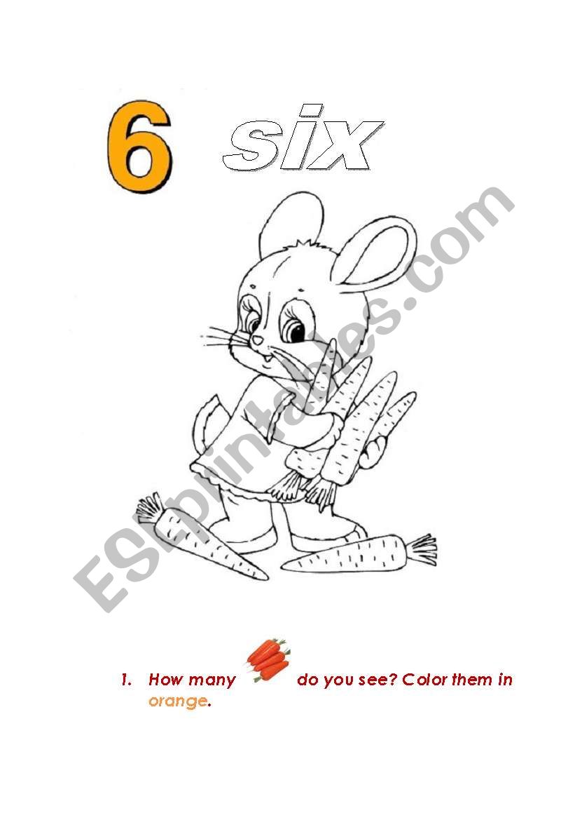 count up to ten part 2 (of 2) worksheet