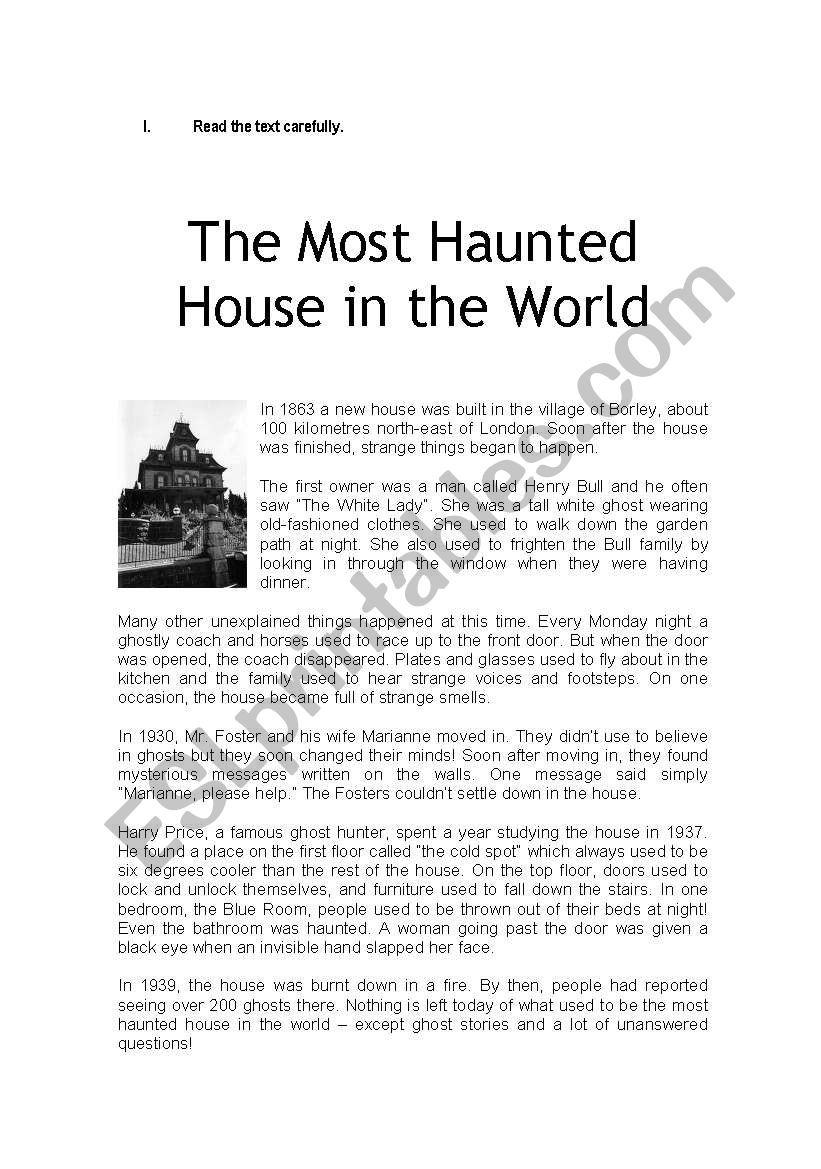 The Most Haunted House in the World