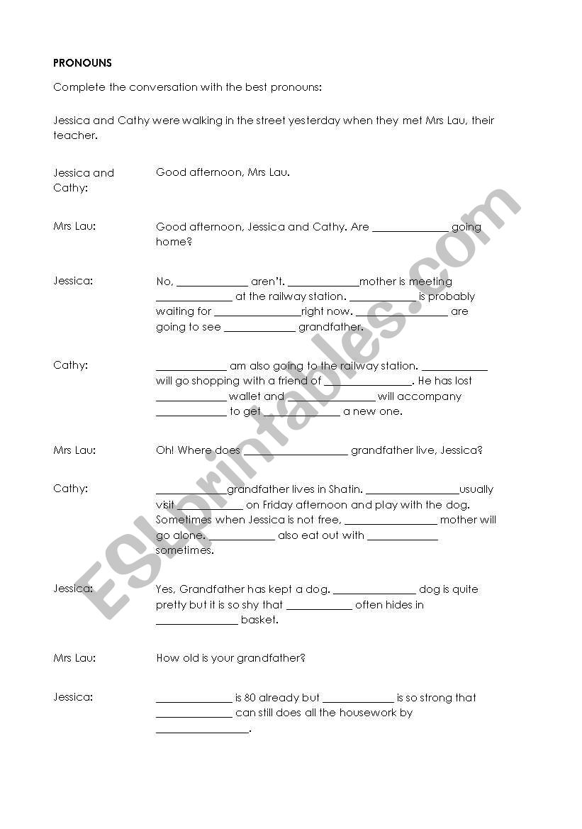 english-worksheets-pronoun