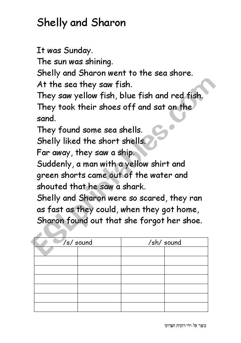 reading com. text worksheet