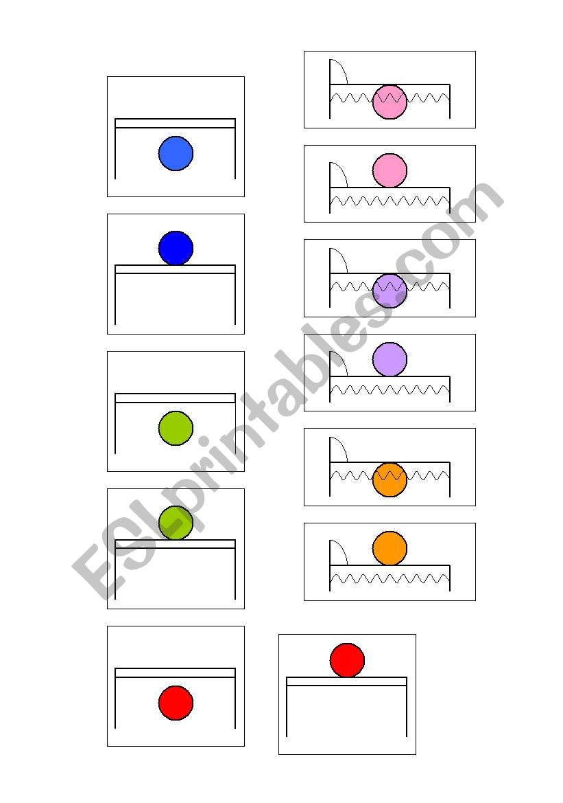 Balls worksheet